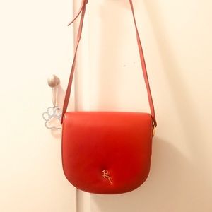 VINTAGE LEATHER SHOULDER BAG